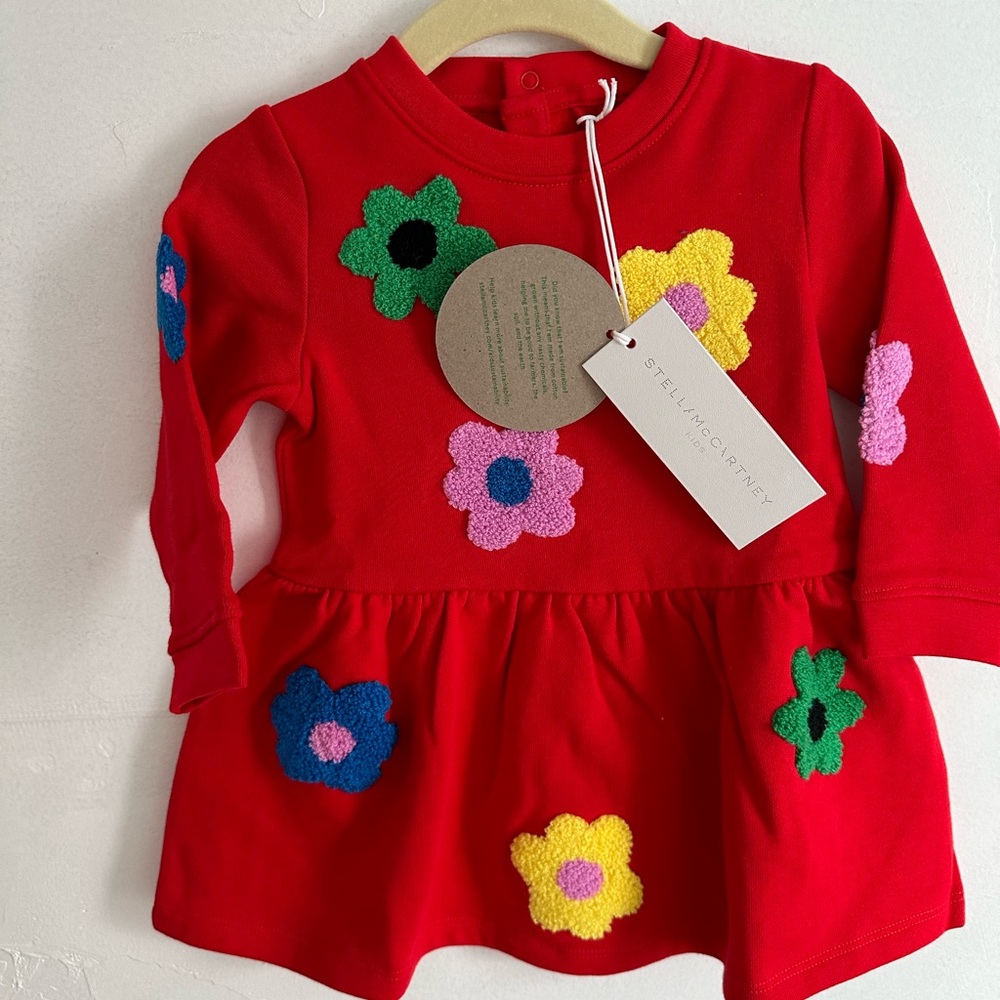 Stella McCartney dress size 9 months. NEW WITH TAGS ON!!